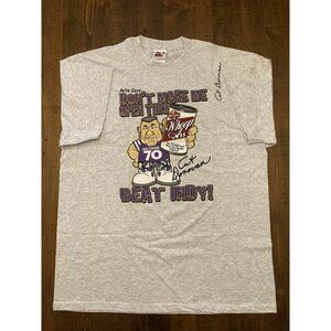 Art Donovan Baltimore Football T-shirt Autographed Signed Vintage